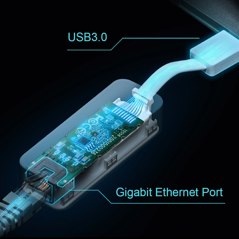 TP-LINK UE300 Adaptador de red USB 3.0 gigabit 10/100/1000Mbps