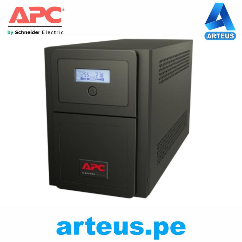 UPS respaldo de energia 1500VA 230V APC SMV1500AI-MS concentrador de energia linea interactiva SMV 4 salida universal - ARTEUS