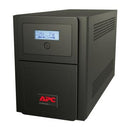 UPS respaldo de energia 1kVA/700W APC SMV1000I-MS concentrador de energia línea interactiva Easy UPS torre AVR 4Hora(s) Recharge 3.60Minuto(s) Stand-by 230VAC Entrada 230VAC Salida 4 universales Puerto Serial - ARTEUS