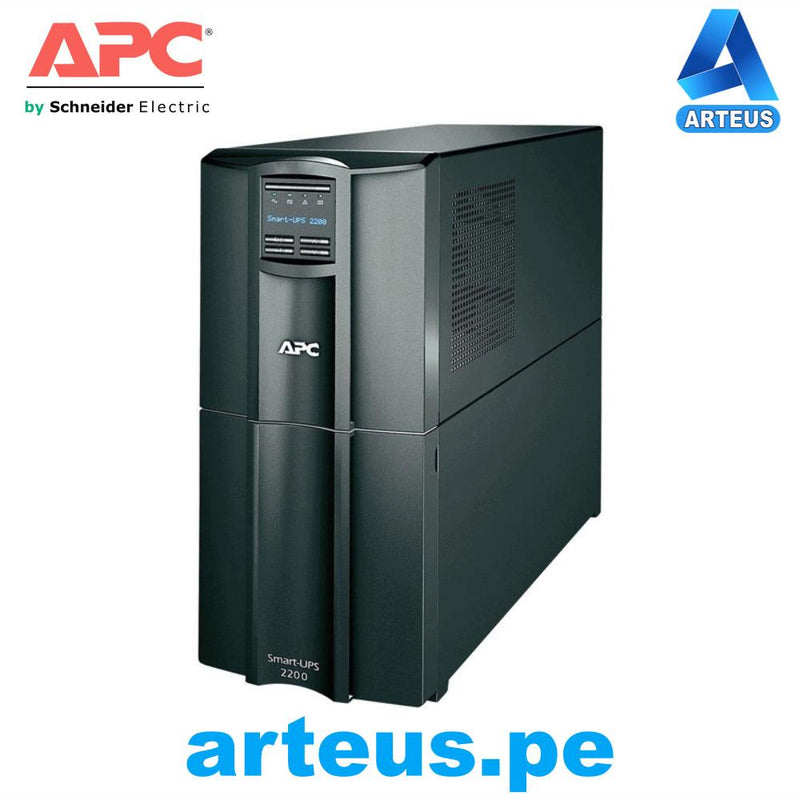 UPS respaldo de eneriga 2.2kva 1.98kw APC SMT2200I concentrador de energia smart 230v con pantalla LCD RS232 USB - ARTEUS