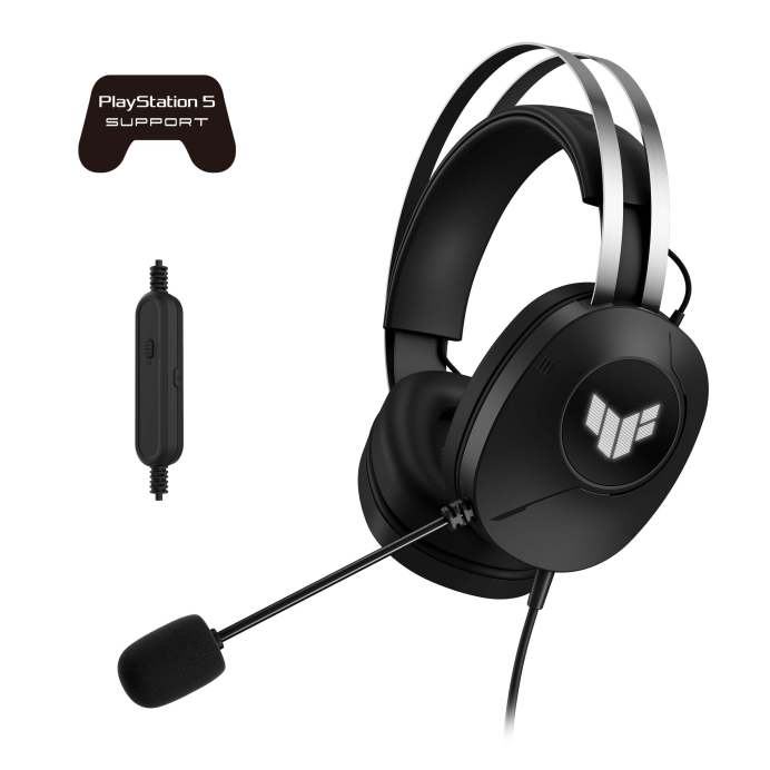 ASUS TUF Gaming H1 Gen II Auriculares Gaming LED Monocromático