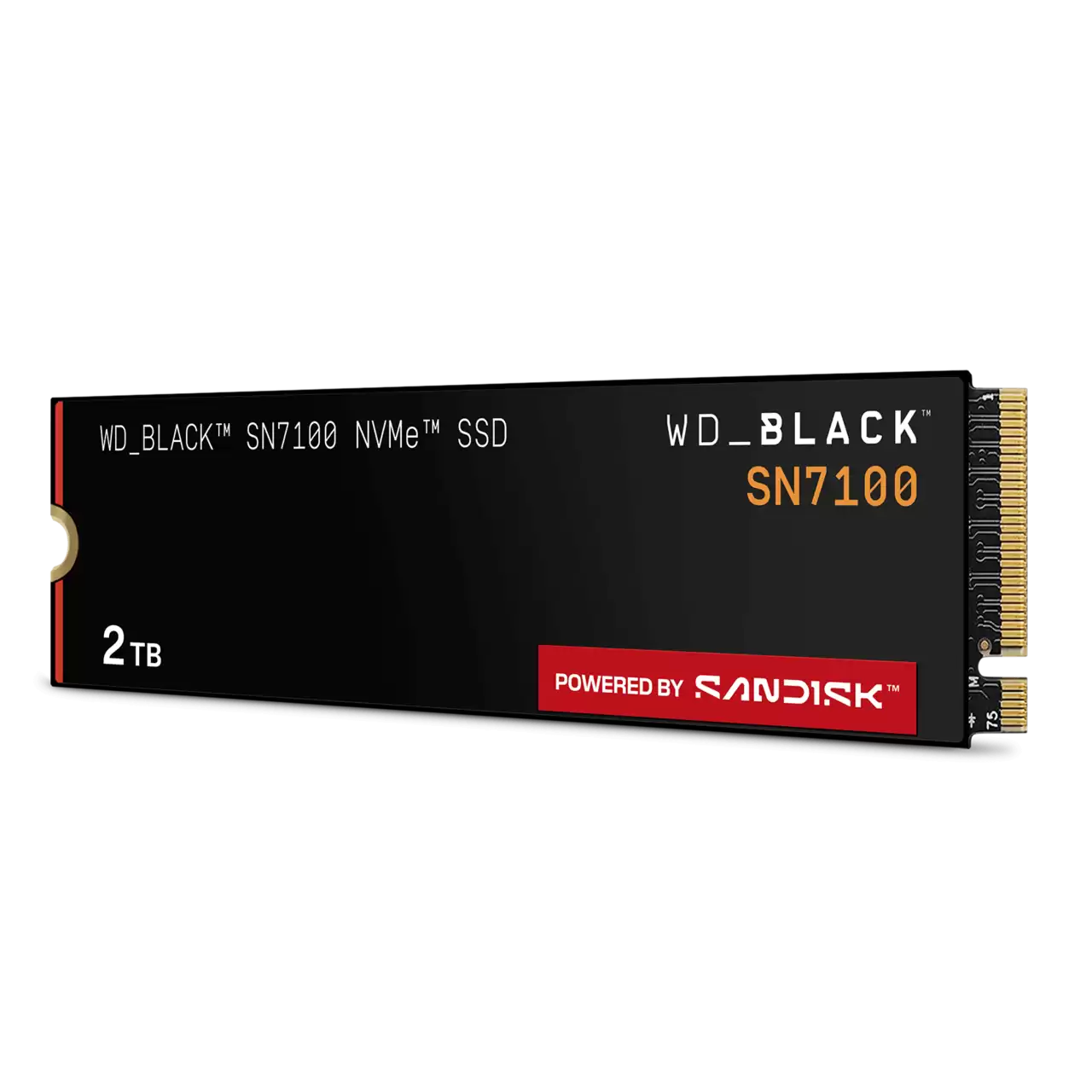 WD BLACK SN7100  Unidad SSD 2TB NVMe M.2 2280 WDS200T4X0E