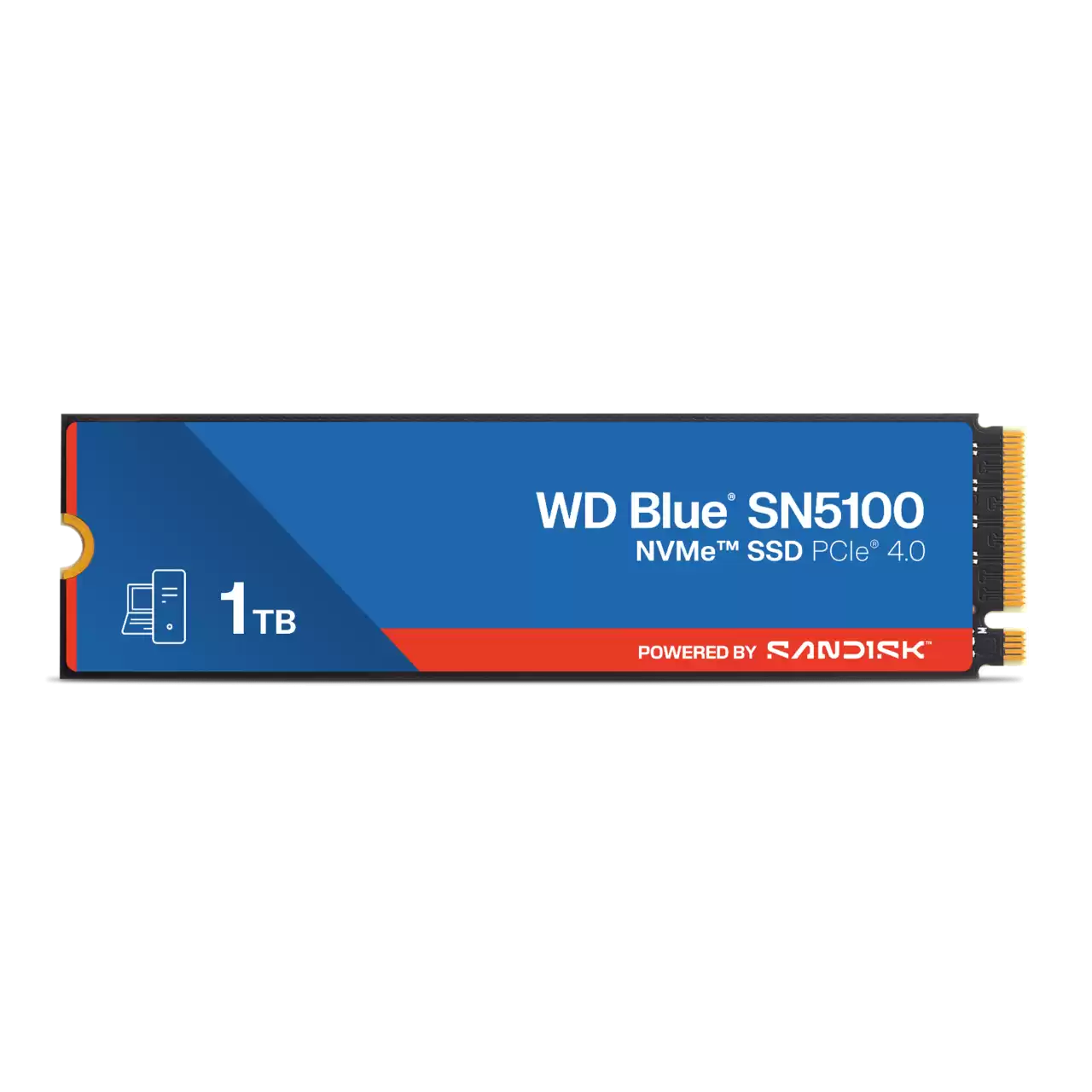 WD Blue SN5100 Unidad SSD 1TB NVMe M.2 2280 WDS100T5B0E
