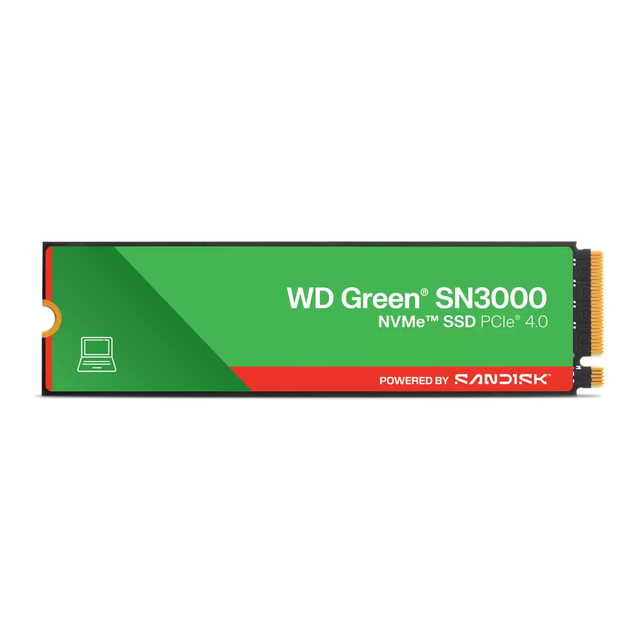WD Green SN3000 Unidad SSD 500GB NVMe M.2 2280 WDS500G4G0E