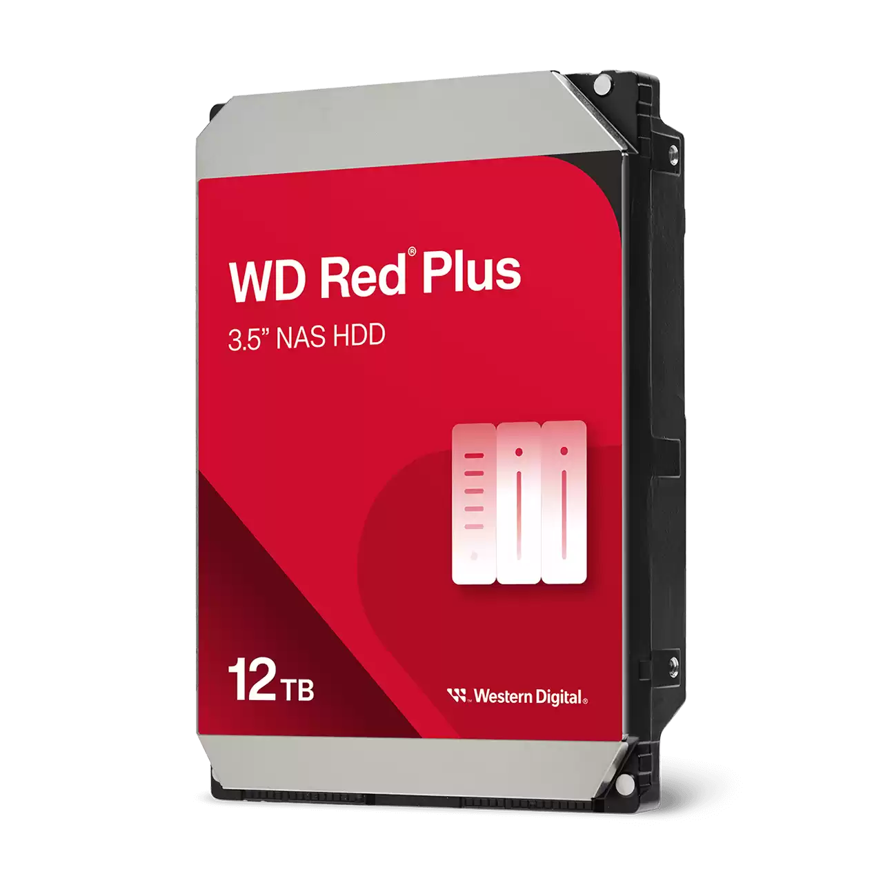 WD Red Plus 12TB Disco Duro NAS 3.5" SATA 7200rpm WD120EFGX