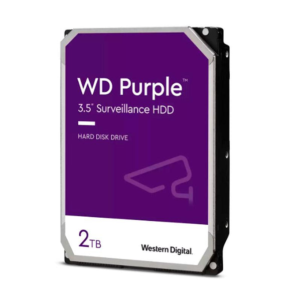 Western Digital WD23PURZ - Disco duro para videovigilancia de 2TB WD Purple. - ARTEUS