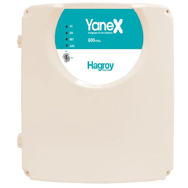 HAGROY KIT-YANEX800-220, Kit de cerco: Yanex 800, Batería 4amp, Sirena 30w y Letrero