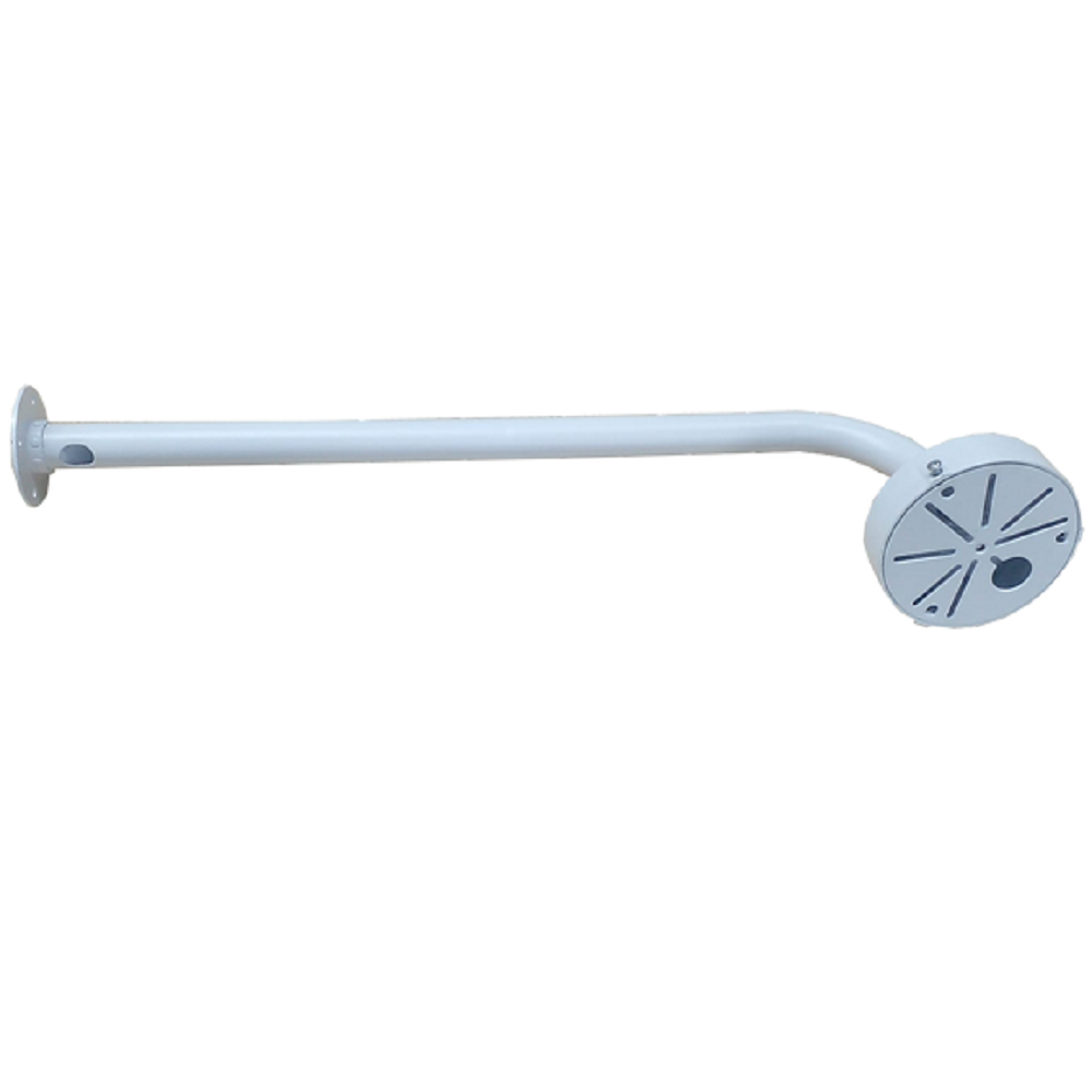 YUS CAS00-LD-60-B, Soporte Brazo Curvo 60cm Aluminio Anticorrosivo
