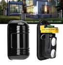 Sensor fotoelétrico de cerca infravermelho HAGROY ABT-100 feixe duplo até 100mts