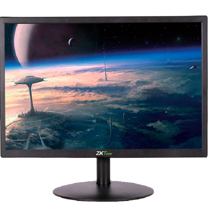 ZKTECO ZD19-2K, Monitor LED 19" Full HD 1080P Profesional 24x7 para videovigilancia