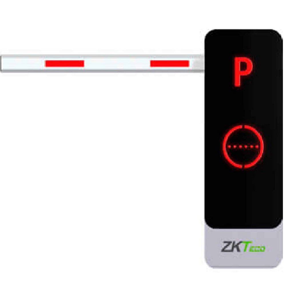 ZKTECO BG1030R Barrera Vehicular Brazo Recto Derecho de 3m con Gabinete