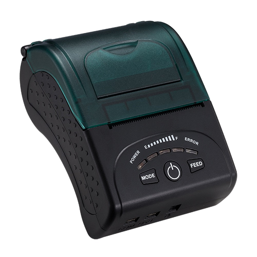 ZKTECO ZKP5808 Ticketera Impresora Térmica Portátil BT para Sistema de Facturación