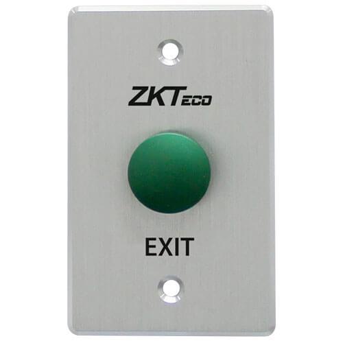 ZKTECO EB103-R, Botón interruptor de salida tipo hongo con contacto nc/com color verde - ARTEUS