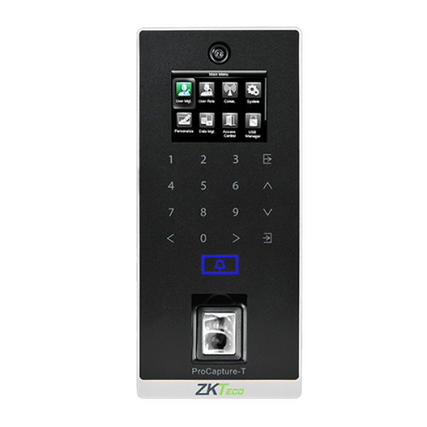 ZKTECO PROCAPTURE-T, Control de acceso biométrico de huella y tarjeta rfid silkid 6000 usuarios. Conexión tcp/ip, rs485zkteco procapture-t - ARTEUS