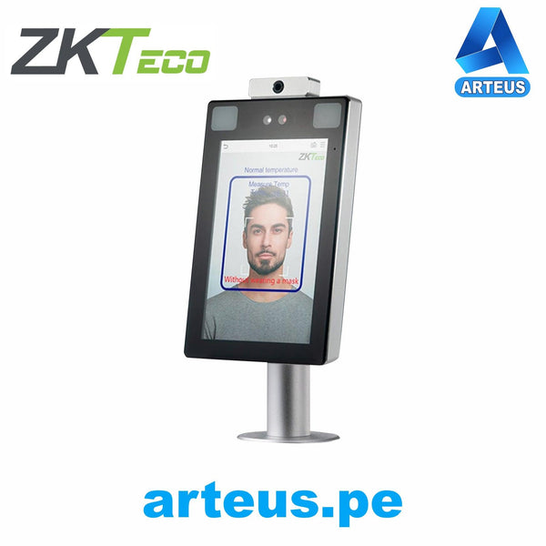 ZKTECO PROFACE X-CH-TD, Terminal de reconocimiento facial - palma y temperatura - ARTEUS