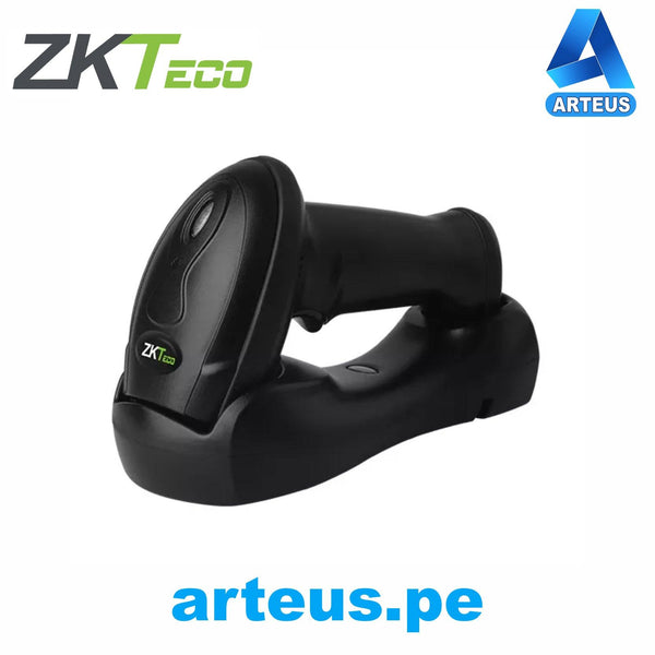 ZKTECO ZKB105, Lector escáner digital de códigos de barra pistola de mano con conexión usb 2.4g. Inalámbrico. Lectura 1d. Accesorio para facturación electrónica pos - ARTEUS