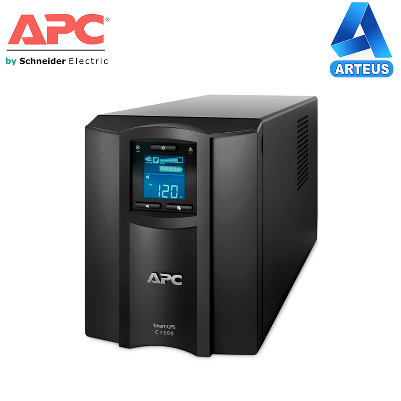 APC SMC1500IC - SMART-UPS C, LINEA INTERACTIVA, 1500VA, TOWER, 230V - ARTEUS