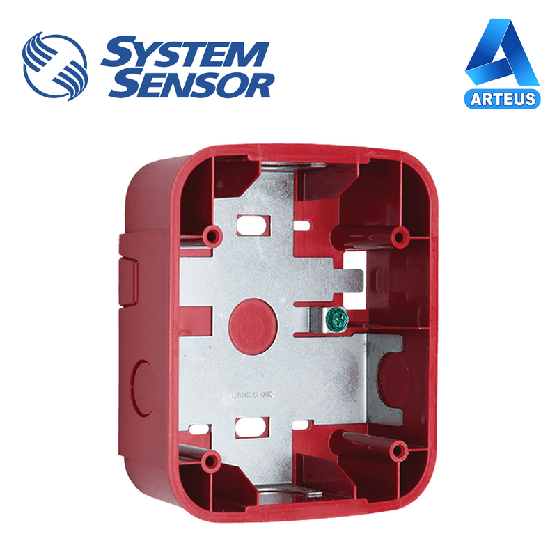 Caja de montaje SYSTEM SENSOR SBBRL para sirena estrobo - ARTEUS