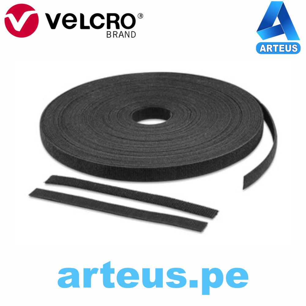 Cinta Adhesiva color negro x rollo 1/2" x 22.86m VELCRO 31090 - ARTEUS