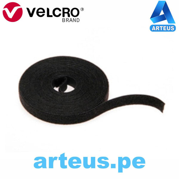 Cinta adhesivo 3/4 x 22.86m VELCRO 31086 color negro - ARTEUS