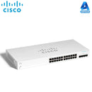 CISCO CBS220-24T-4G - SWITCH SMALL BUSINESS 24 PUERTOS GIGABIT L2 - ARTEUS
