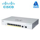 CISCO CBS220-8P-E-2G-NA - SWITCH CISCO BUSINESS CBS220 8 PUERTOS 10/100/1000 POE+ 65W, RACKEABLE| 2UPLINKS 1G SF, CONFIGURABLE POR WEB O CISCO BUSINESS DASHBOARD. - ARTEUS