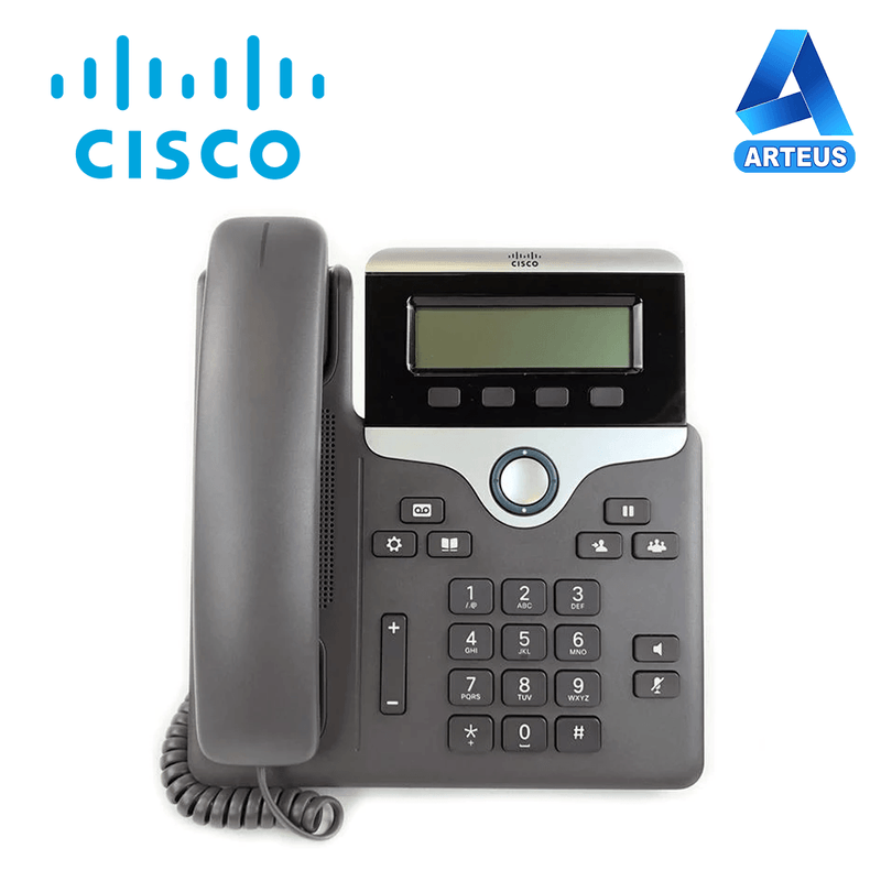 CISCO CP-7811-K9= (FT) - TELEFONO IP CISCO MODELO 7811 CON PANTALLA MONOCROMÁTICA DE 384X106 PIXELES. - ARTEUS