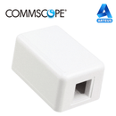 COMMSCOPE 1-1116697-3, Roseta adosable a (1 puerto) blanco - ARTEUS