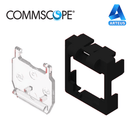 COMMSCOPE 1-2848025-2, Mascara para plug modular rj-45 cat6a- bolsa x 50und| negro - ARTEUS
