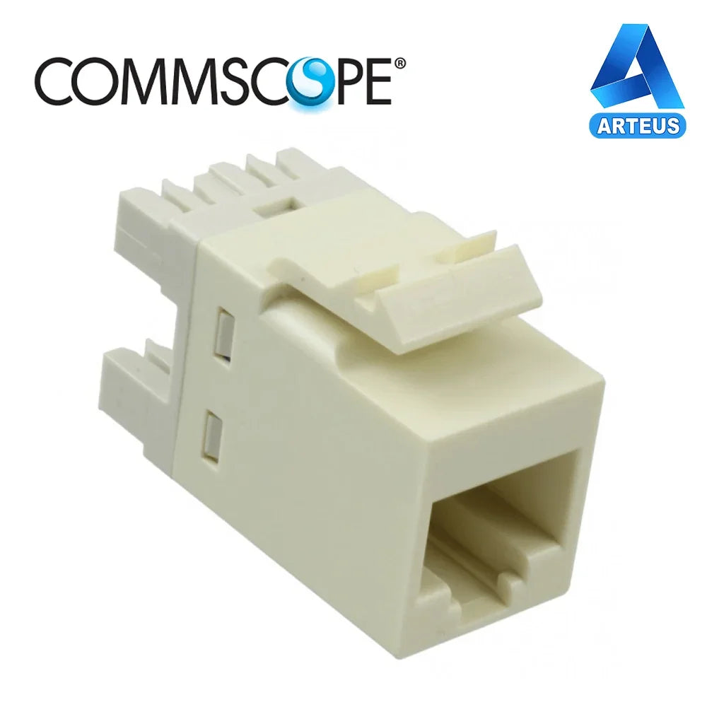 Comscope Rj45 Modulear COMMSCOPE 1375191-1, Jack rj45 cat 5e sl modular beige