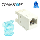 COMMSCOPE 1375191-1, Jack rj45 cat 5e sl modular blanco - ARTEUS