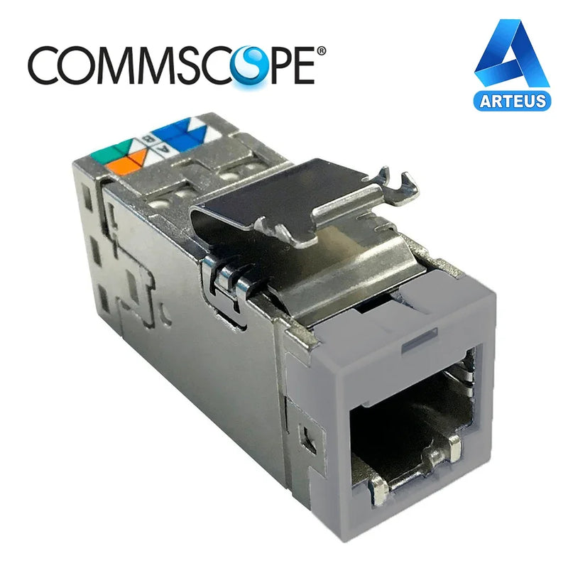 Connector Rj 45 Commscope COMMSCOPE 2153449-4, Jack blindado cat6a rj-45 slx | gris