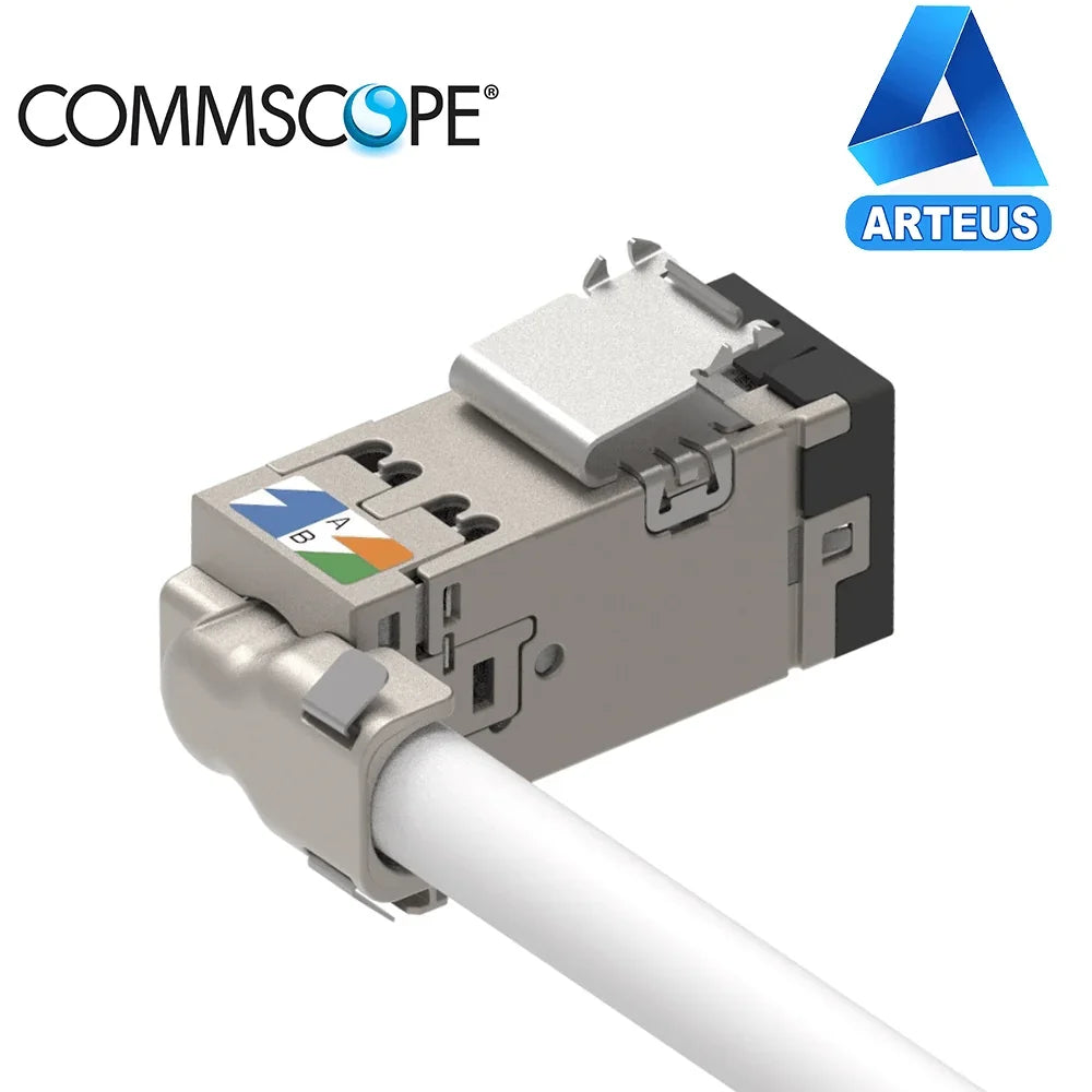 COMMSCOPE 760245049 Terminación 4 salidas para jack cat6a slx pk x 50
