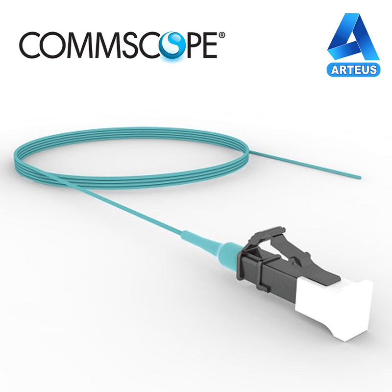COMMSCOPE FBXLCUC11-MXF003, Pigtail de fibra óptica om4 lc/upc om4/ ls