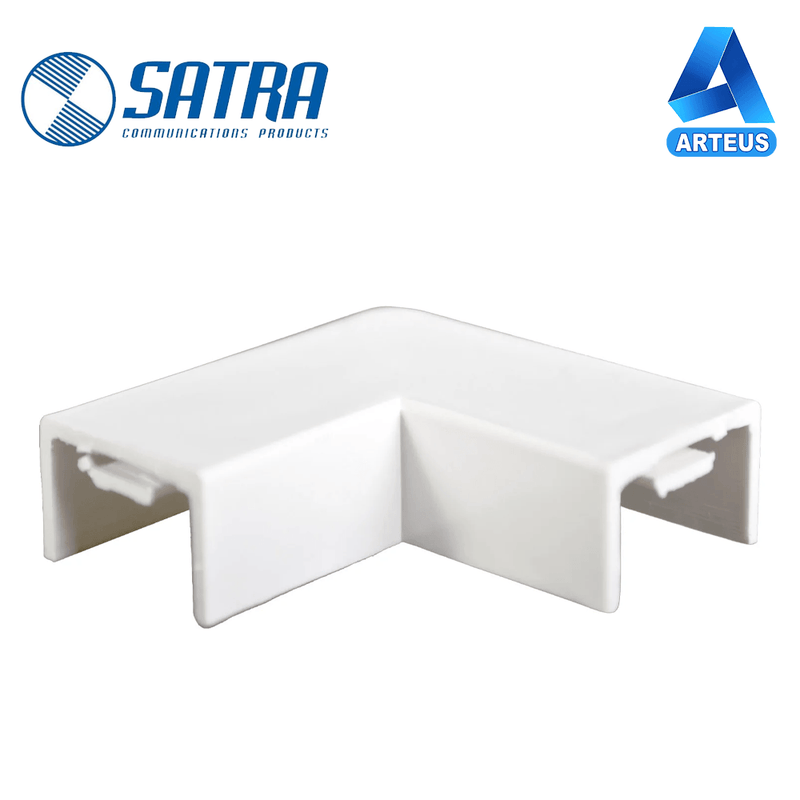 Curva plana 39x18 mm SATRA 1311013918 blanco - ARTEUS