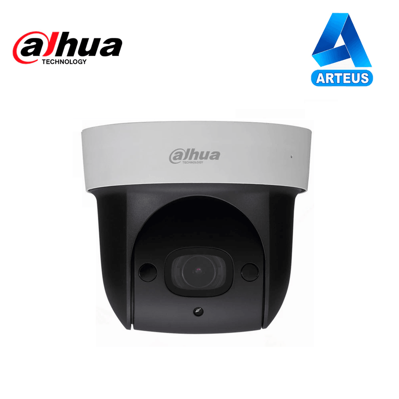 DAHUA DH-SD29204UE-G-W Camara de vigilancia IP Mini PTZ Full hd con zoom 4X 2MP 1080P lente 2.7-11mm microfono incorporado. Vision nocturna 30m - ARTEUS