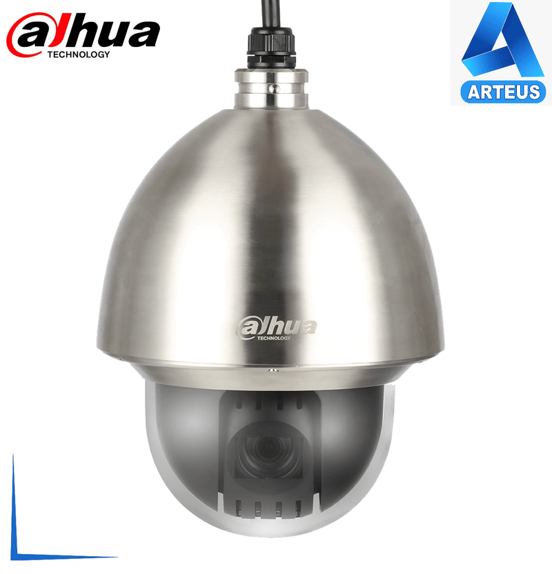 DAHUA DH-SD60230UN-HNI-SL - DOMO PTZ IP 2MP ANTICORROSION 30X WDR H.265+ IP68 IR 200M PoE+ - ARTEUS