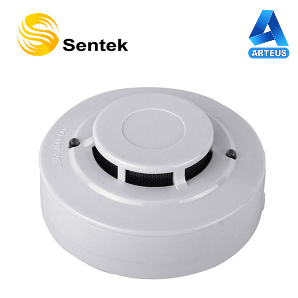 Detector de temperatura 2 hilos SENTEK HD912-2 sensor de calor convencional de 12v a 24v incluye base - ARTEUS