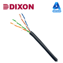 DIXON 7061, Cable de red utp categoría 5e 305m-negro- exterior 100% cobre - ARTEUS