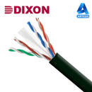 DIXON 9041, Cable de red utp categoría 6 305m- negro - exterior - cobre - ARTEUS