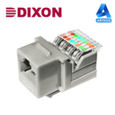 DIXON KJ7-CE-US/IVN, Jack rj45 cat.5e | marfil | a presión - ARTEUS