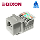 DIXON KJ7-CE-US/WHN, Jack rj45 cat.5e | blanco | a presión - ARTEUS
