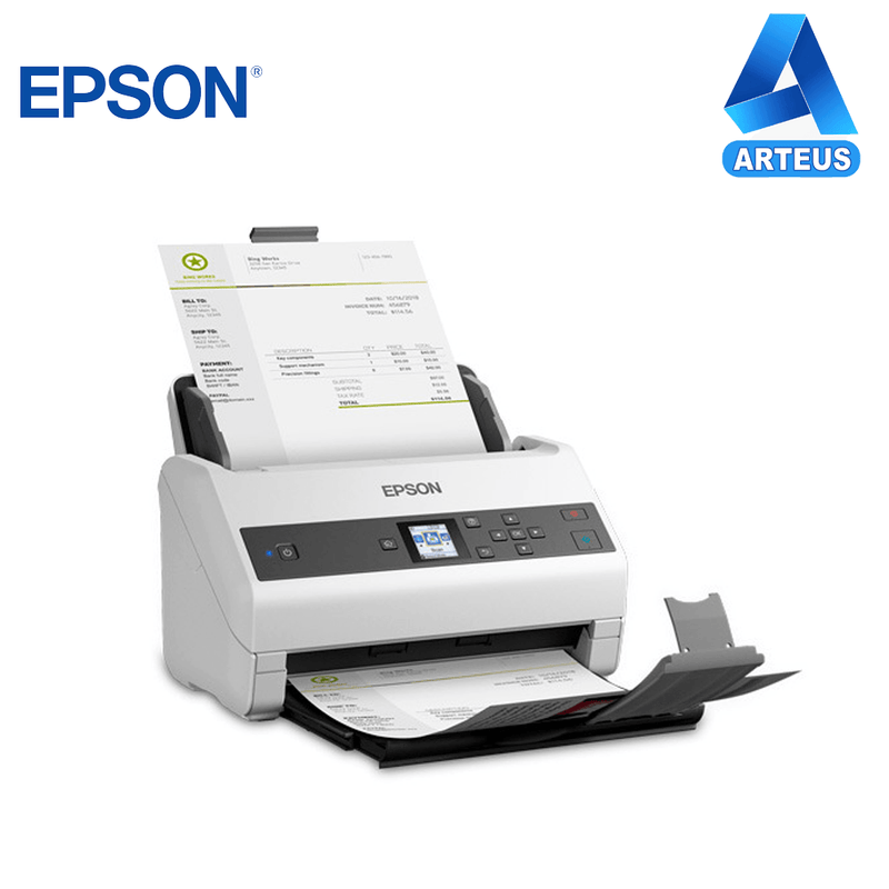 EPSON DS-870 - ESCÁNER DE DOCUMENTO WORKFORCE DS-870, 600DPI, 65 PPM / 130 IPM, ADF. - ARTEUS