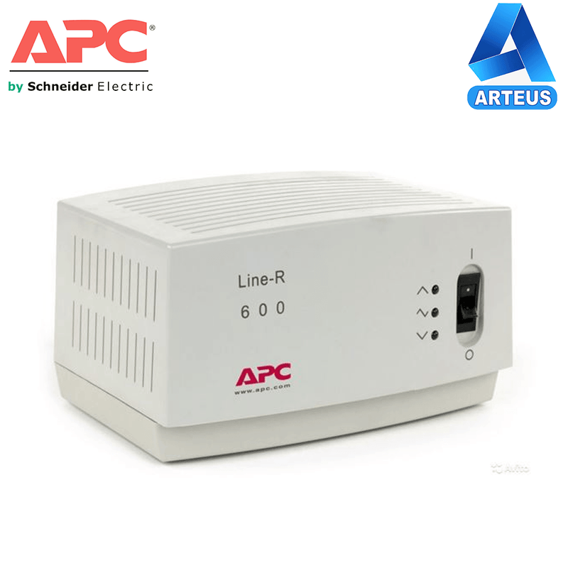 Estabilizador de energía 600va APC LE600I regulador de voltaje contra altas tensiones electricas 220v 4 tomacorrientes C13 - ARTEUS