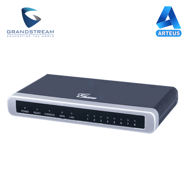 Gateway analogico FXO GRANDSTREAM GXW4104 con 4 puertos FXO para troncales analogicas. SRTP - ARTEUS