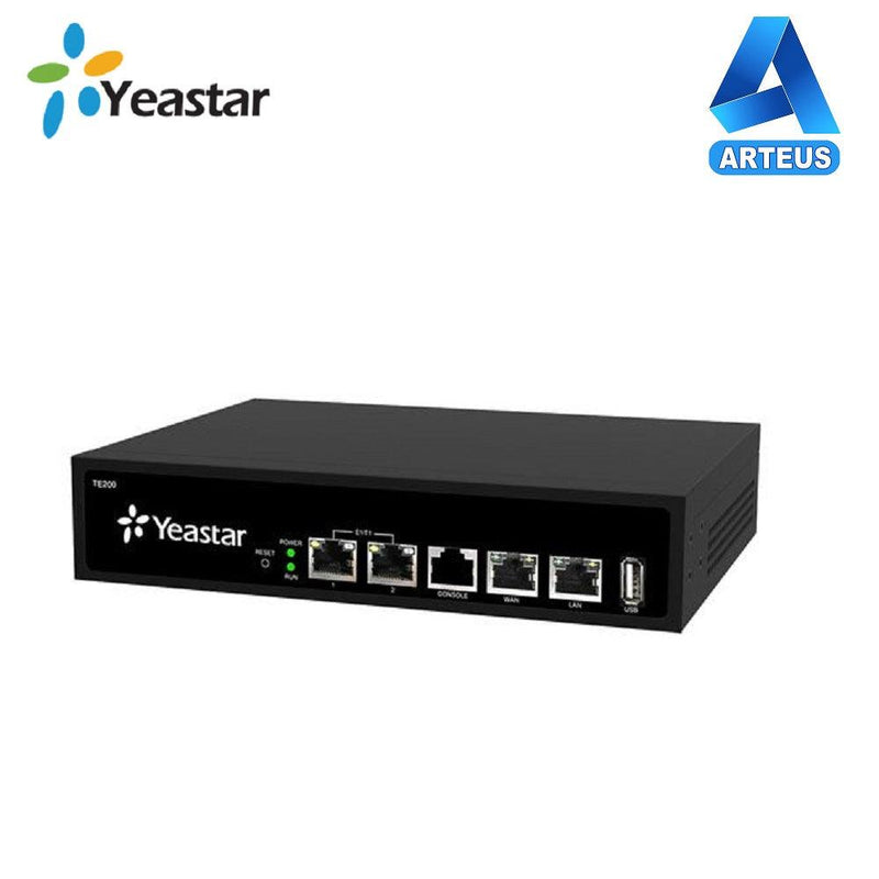 Gateway puerta de enlace VOIP YEASTAR TE100 de un solo puerto . Hasta 60 llamadas - ARTEUS