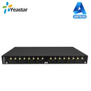 Gateway VoIP GSM/WCDMA YEASTAR TG1600-2G8 con 16 canales conectividad de red GSM / CDMA para conmutadores de software e IP-PBX. - ARTEUS