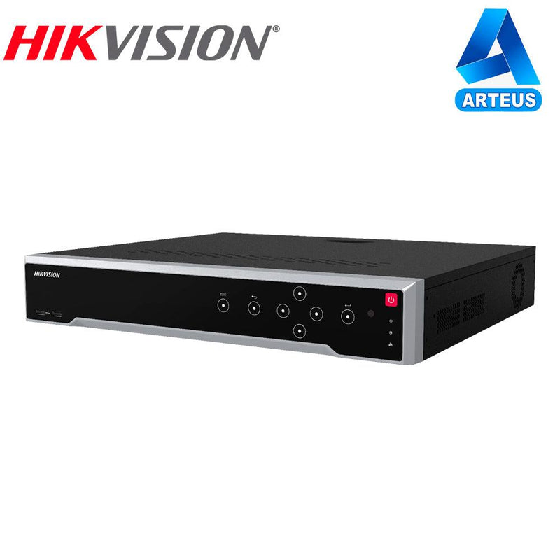 HIKVISION DS-7716NI-K4 - GRABADOR NVR NVR 16CH | 8 MP (4K) / 16 CANALES IP / 4 BAHÍAS DE DISCO DURO - ARTEUS