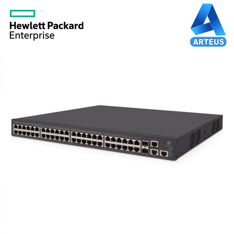 HPE ARUBA JG963A - CONMUTADOR HPE OFFICECONNECT 1950 CON 48 PUERTOS POWER-OVER-ETHERNET-PLUS DE 1 GBE, 2 PUERTOS SFP+ Y 2 PUERTOS DE 10 GBE - ARTEUS