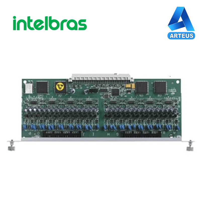 INTELBRAS 4400048 - TARJETA 24 EXTENSIONES ANALOGICAS IMPACTA 140/220/300 - ARTEUS